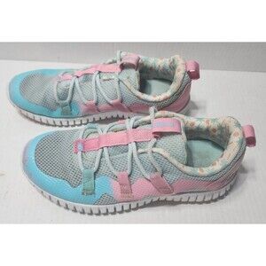 New Balance Playgruv V2 Bungee Girl's Blue Pink Sneakers Size 6